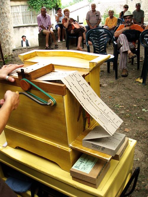 festival d'orgues de Barbarie en Ardèche