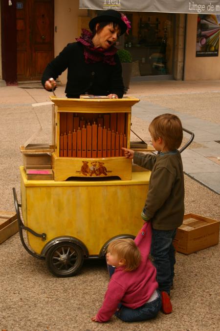 rencontre avec l'orgue de Barbarie